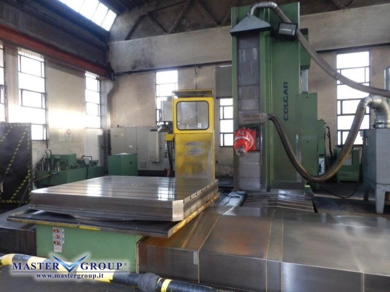 - USED - T-TYPE CNC BORING MACHINE WITH ROTARY AND SHIFTING TABLE COLGAR - PROG 214 TR 15