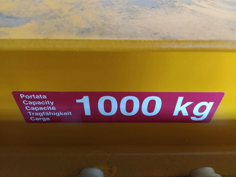 GRU BANDIERA A COLONNA - USATA - DONATI - TEREX