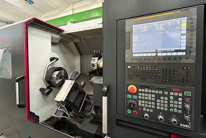 TORNIO CNC A 4 ASSI - USATO - SMEC - SL3500LY