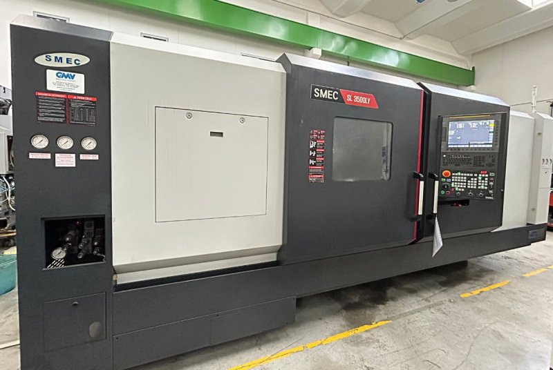 TORNIO CNC A 4 ASSI - USATO - SMEC - SL3500LY