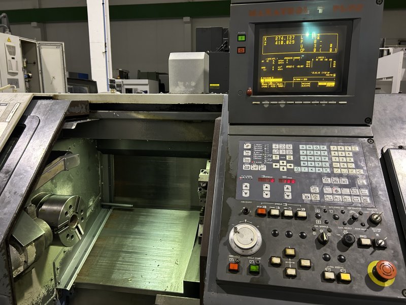 - GEBRAUCHTE - CNC 2-ACHSEN DREHMASCHINE  MAZAK - QUICK TURN 20