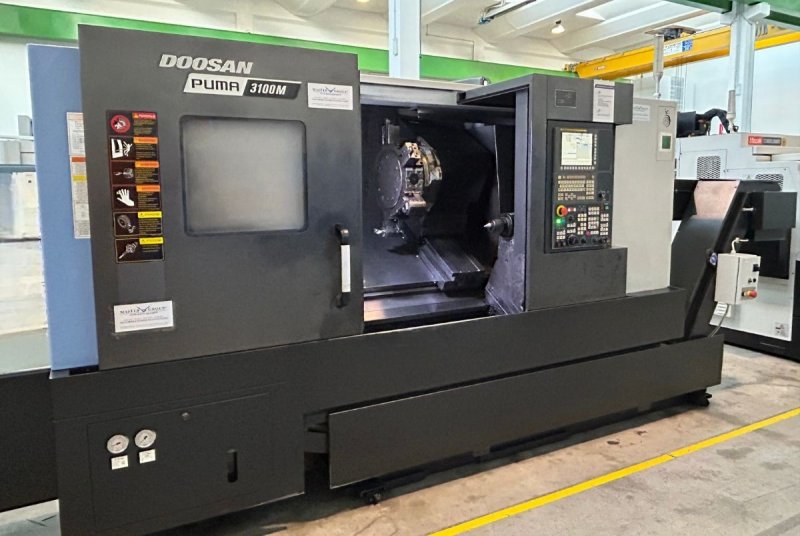 TORNO CNC DE 3 EJES - USADO - DOOSAN - PUMA 3100M