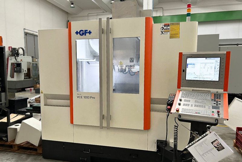 CENTRO DI LAVORO VERTICALE 3 ASSI - USATO - MIKRON - VCE 1000 PRO