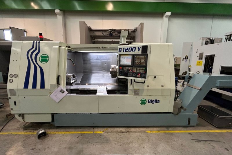 TOUR CNC À 4 AXES - D'OCCASION - BIGLIA - B 1200Y
