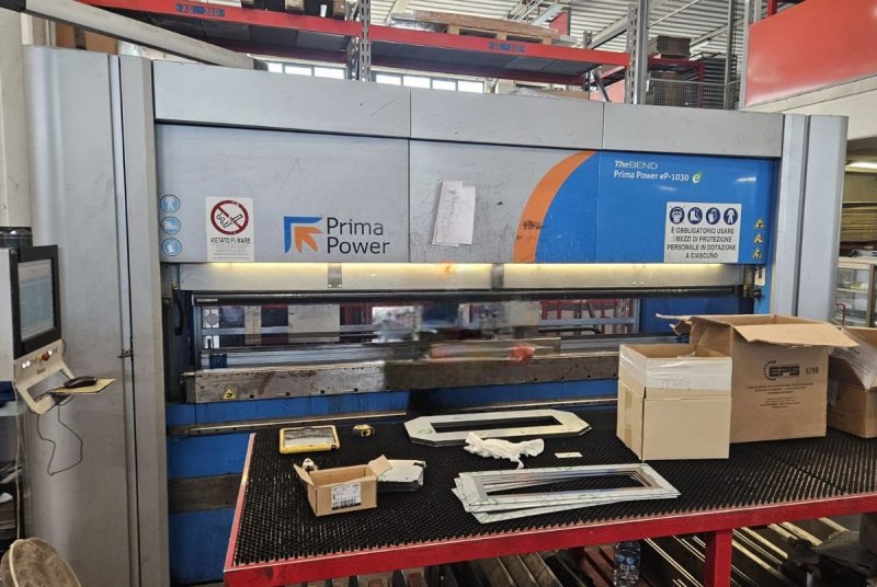- USED - 7-AXIS ELECTRICAL CNC PRESS BRAKE PRIMA POWER - EP 1030