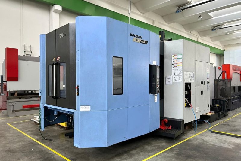 CENTRE D'USINAGE HORIZONTAL À 4 AXES AVEC CHANGEUR DE PALETTES - D'OCCASION - DOOSAN - NHP 6300