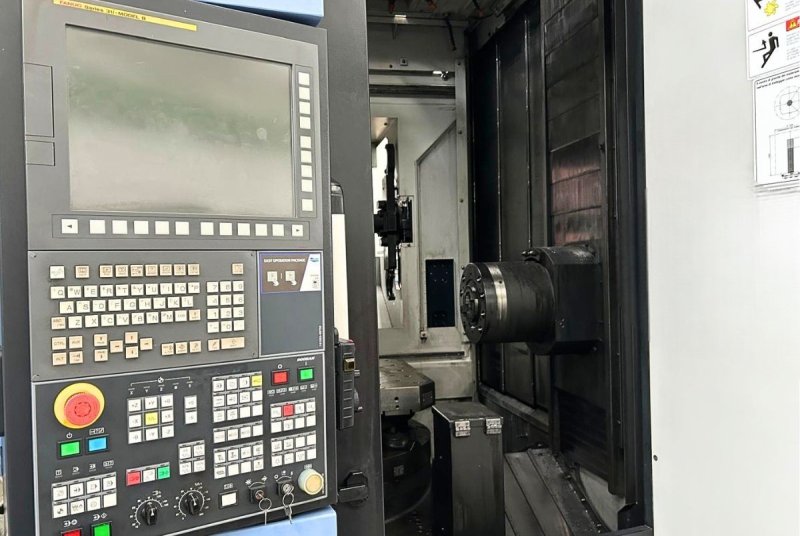 CENTRE D'USINAGE HORIZONTAL À 4 AXES AVEC CHANGEUR DE PALETTES - D'OCCASION - DOOSAN - NHP 6300