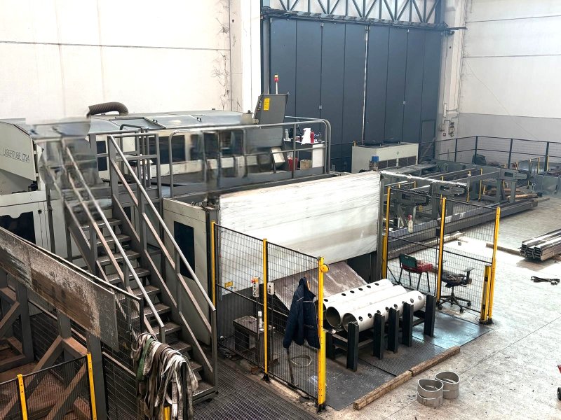 - GEBRAUCHTE - ROHR LASERSCHEIDMASCHINE MIT LADE/ENTLADESYSTEM BLM GROUP - ADIGE LT JUMBO 24