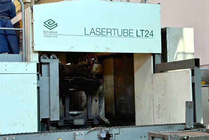- GEBRAUCHTE - ROHR LASERSCHEIDMASCHINE MIT LADE/ENTLADESYSTEM BLM GROUP - ADIGE LT JUMBO 24
