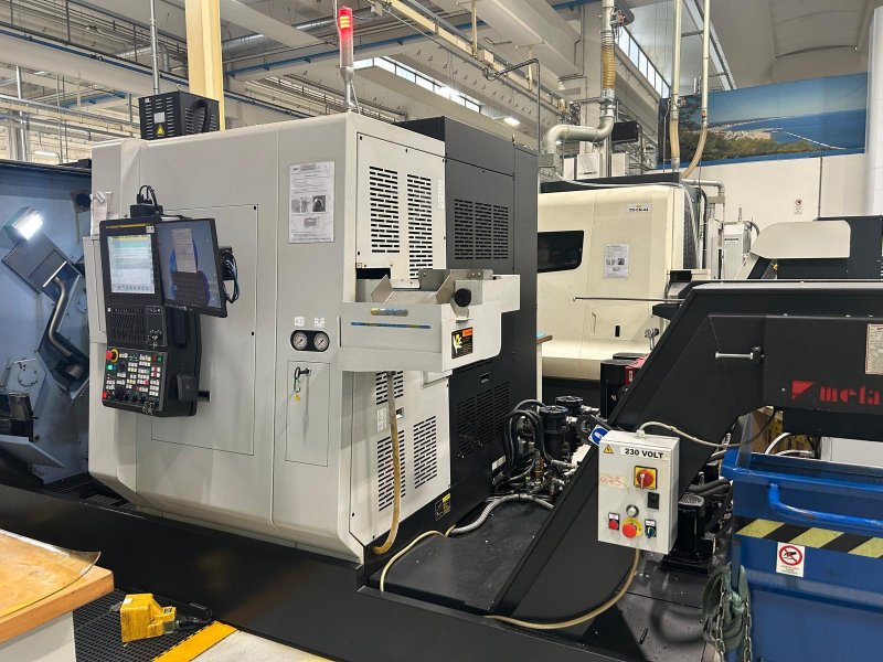 - USED - 8-AXIS TWIN-SPINDLE CNC LATHE WITH DOUBLE TURRET HEAD  DOOSAN - PUMA TT2100SYYB