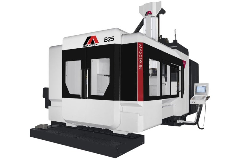 - USED - 3-AXIS BRIDGE-TYPE VERTICAL MACHINING CENTRE        Maxxtron - B25