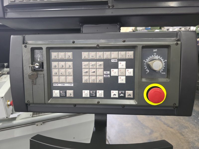 - GEBRAUCHTE - TEACH-IN DREHMASCHINE  MOMAC - TA 18 X 1000